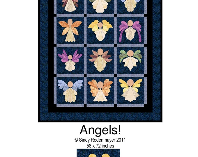 Keeping Watch Quilt Pattern by Jane Patek 42 X 22 Inches Etsy