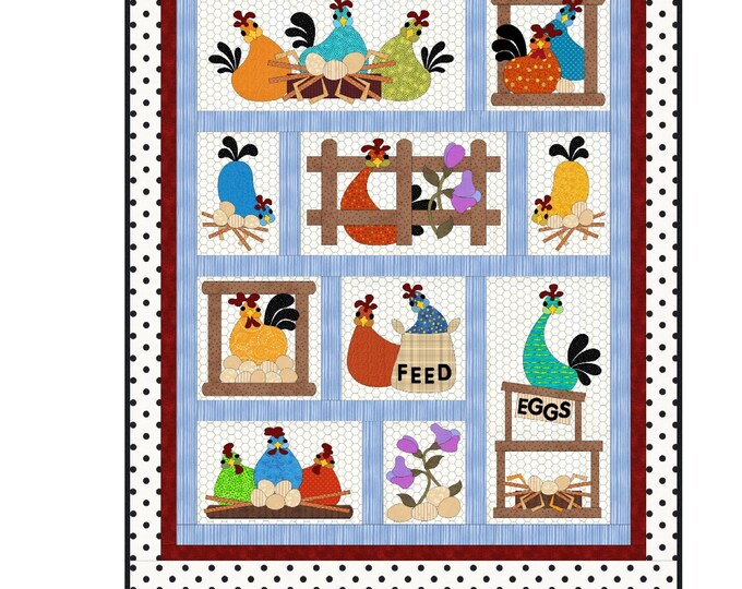 Hen House Quilt Kit Etsy
