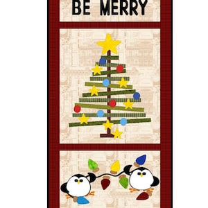 FCP-133 Merry & Bright (Printed Pattern) *a fusible applique quilt pattern