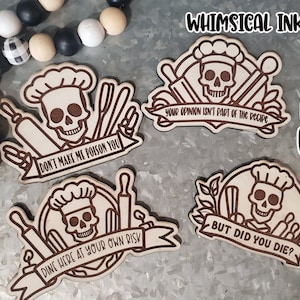 Mais es-tu mort, collection SVG amusante d'aimants pour réfrigérateur | | Forge phosphorescente| Aimant SVG | Aimant Glowforge MIS À JOUR