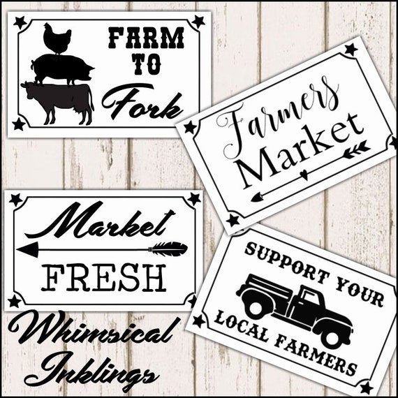 Download Farm To Fork Mini Bundle Svg Cutter File For Use With Cricut Etsy
