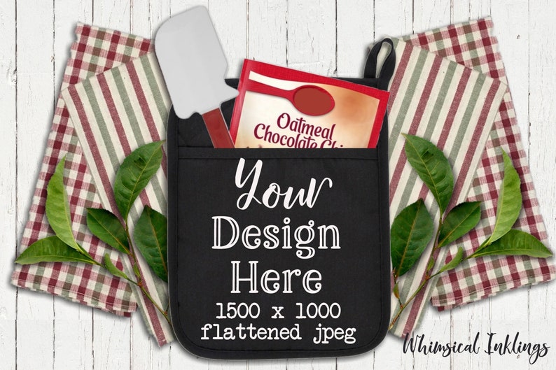 Download Black Pot Holder Mock Up Utilisation commerciale autorisée ...