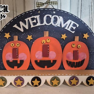 JackoLantern Sign SVG| Harvest Sign SVG| Laser Cut Pumpkins| Glow forge| Halloween SVG| Glowforge Fall