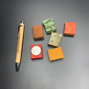Tiny Lokta Journal | Pack of 5 , Stocking Stuffer