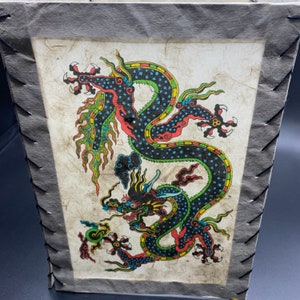 Handmade Screen Printed Lokta Paper Lanterns/Lampshades Made In Nepal ( Available in Multiple Patterns)