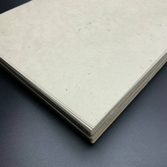 A4 Size 8.27 X 11.69 Inches Handmade Lokta Paper Pack of 20 Sheets