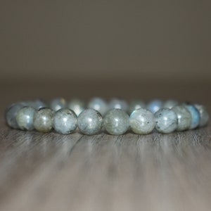 8 mm hochwertige Labradorit Armband, blaue Labradorit Armbänder für Frauen, Geschenk für Männer Armband, Kristall Armband, Edelstein Armband, Yoga