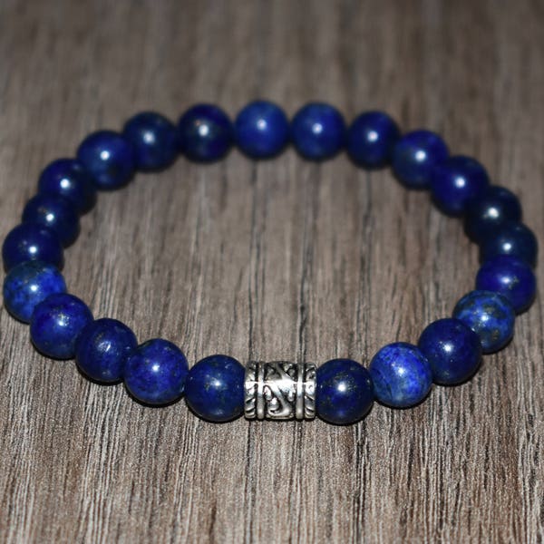 Lapis Lazuli Bracelet, Lapis Bracelet, Lapi Lazuli  Lapi  Mens Bracelet Men Bracelets for Women, Unisex