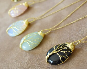 Golden Tiger/'s Eye Gemstone Heart Pendant Necklace 18 Reiki Chakra Wicca Protection Creativity Balance 21948E