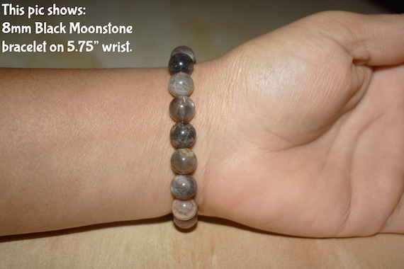 black moonstone bracelet