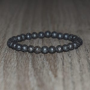 6mm Lava Stone Bracelet, Aromatherapy Essential Oil Diffuser, Unisex
