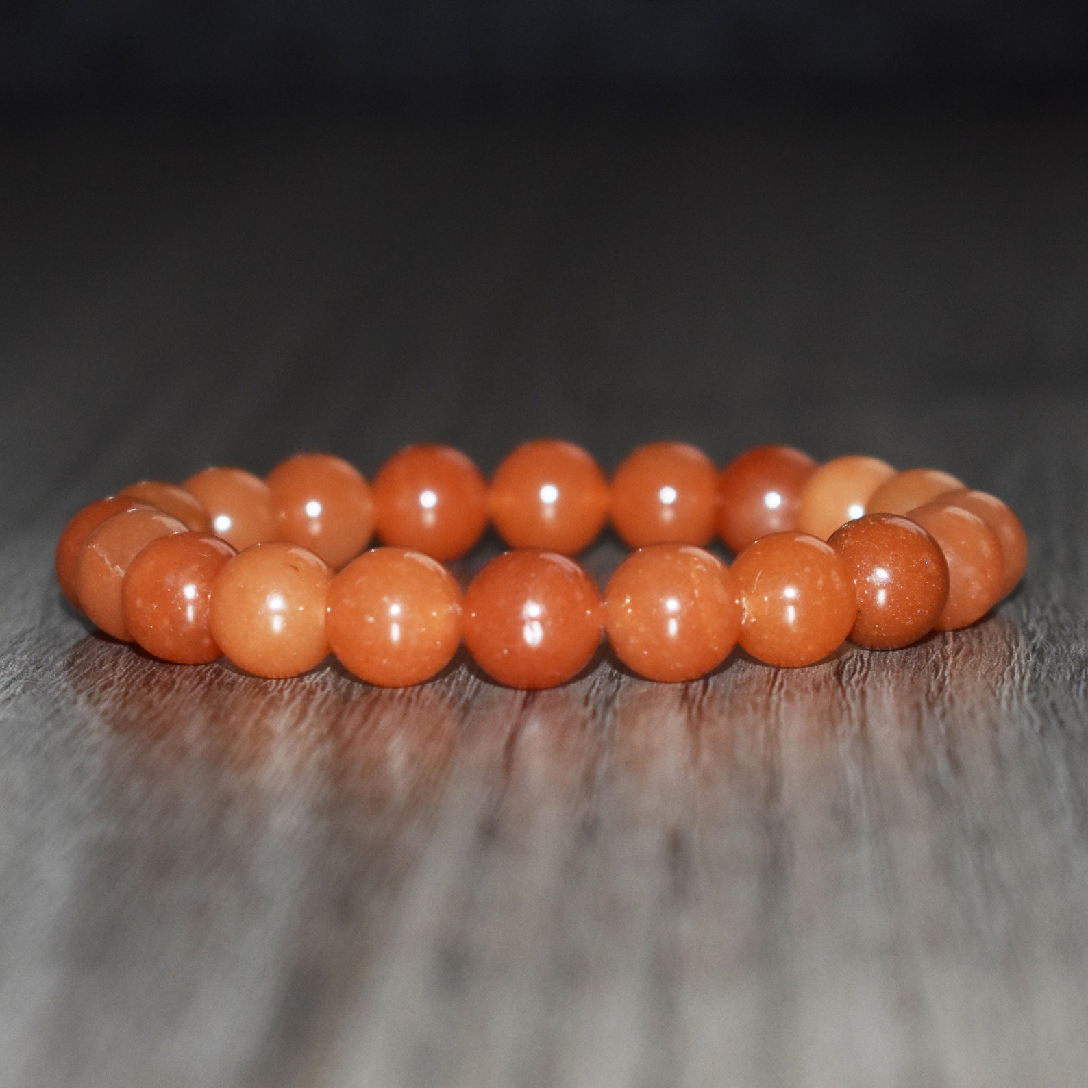 10mm Orange Aventurine Bracelet Orange Bracelet for Women Etsy