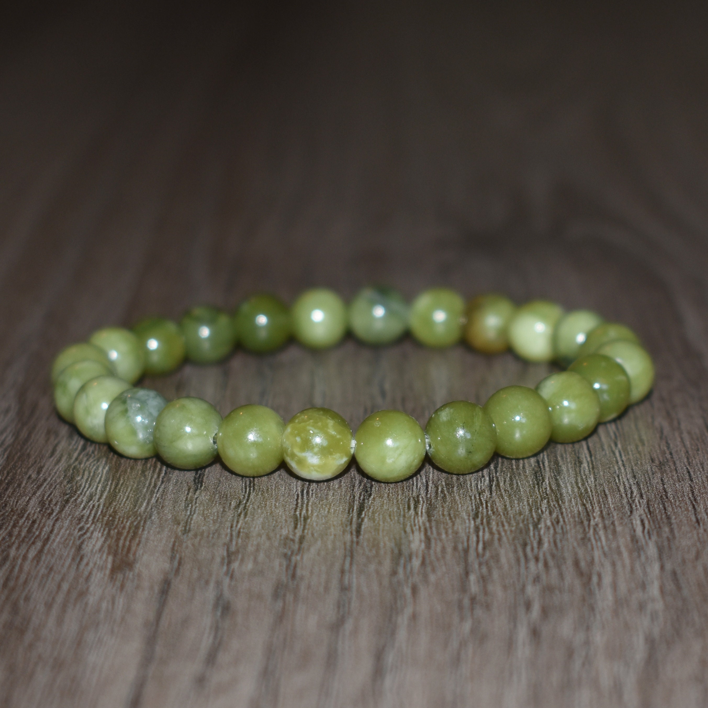 Green Jasper Bracelet Insomnia Bracelet OCD Bracelet Calm Etsy