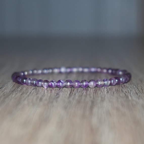 Buy Natural Amethyst Stone Handmade Bracelet Birthstone Bracelet Fancy  Bracelet Victorian Bracelet Vintage Bracelet Online in India - Etsy