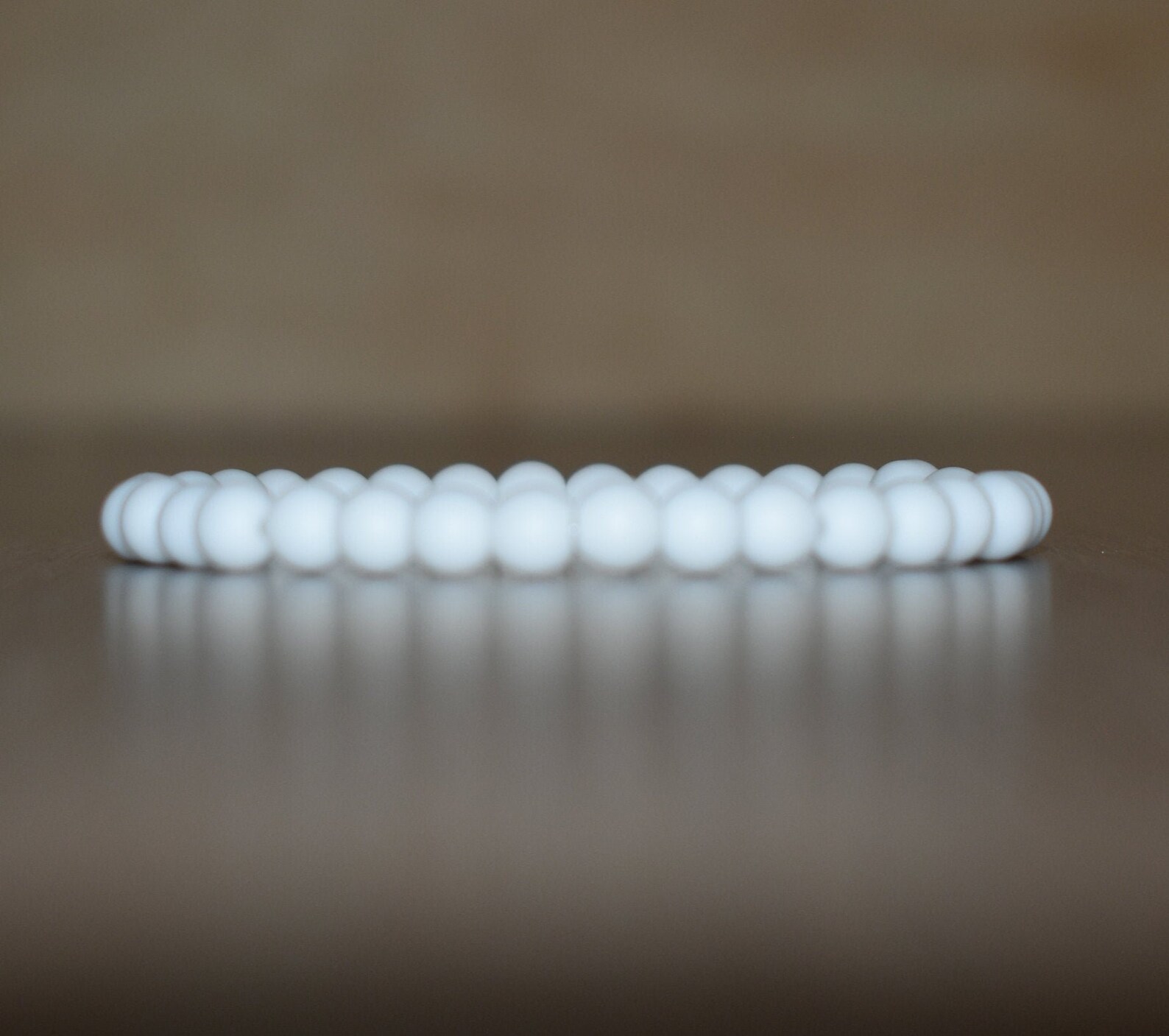 6mm Onyx Bracelet Matte White Onyx Bracelet Energy Bracelet Etsy