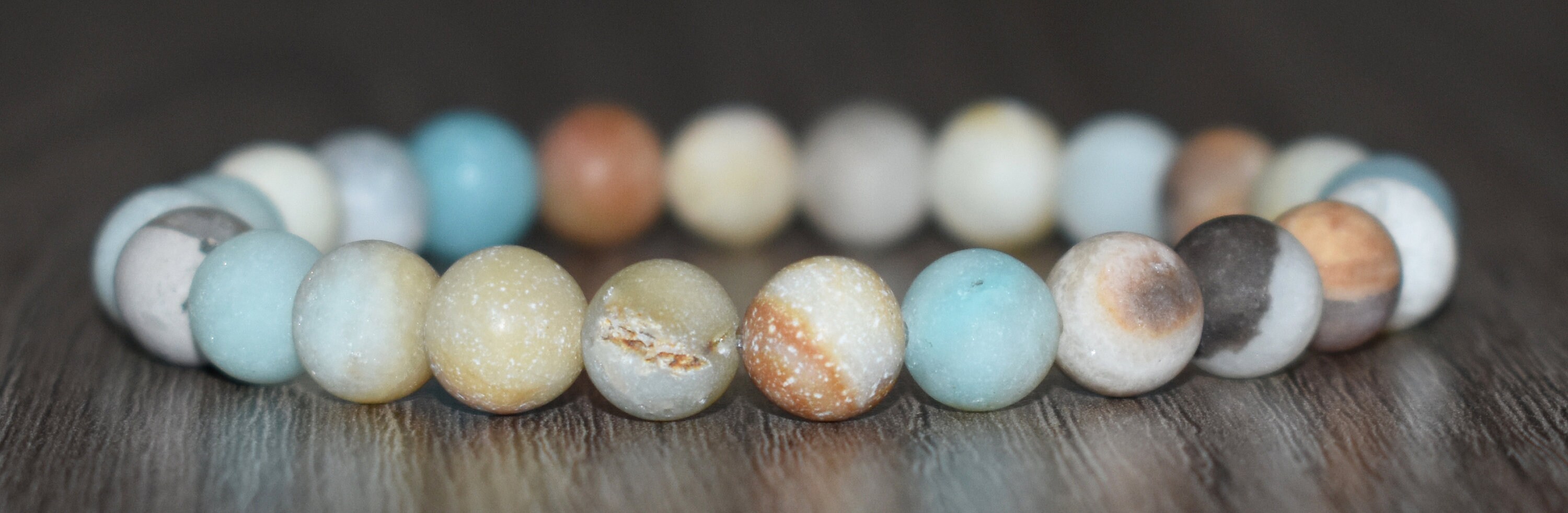 8mm Matte Amazonite Bracelet Amazonite Bracelets Beaded Etsy