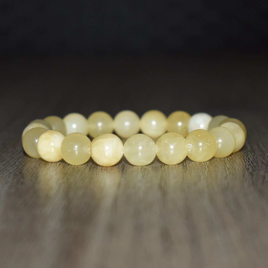 10mm Yellow Jasper Bracelet Protection Bracelet for Women Etsy