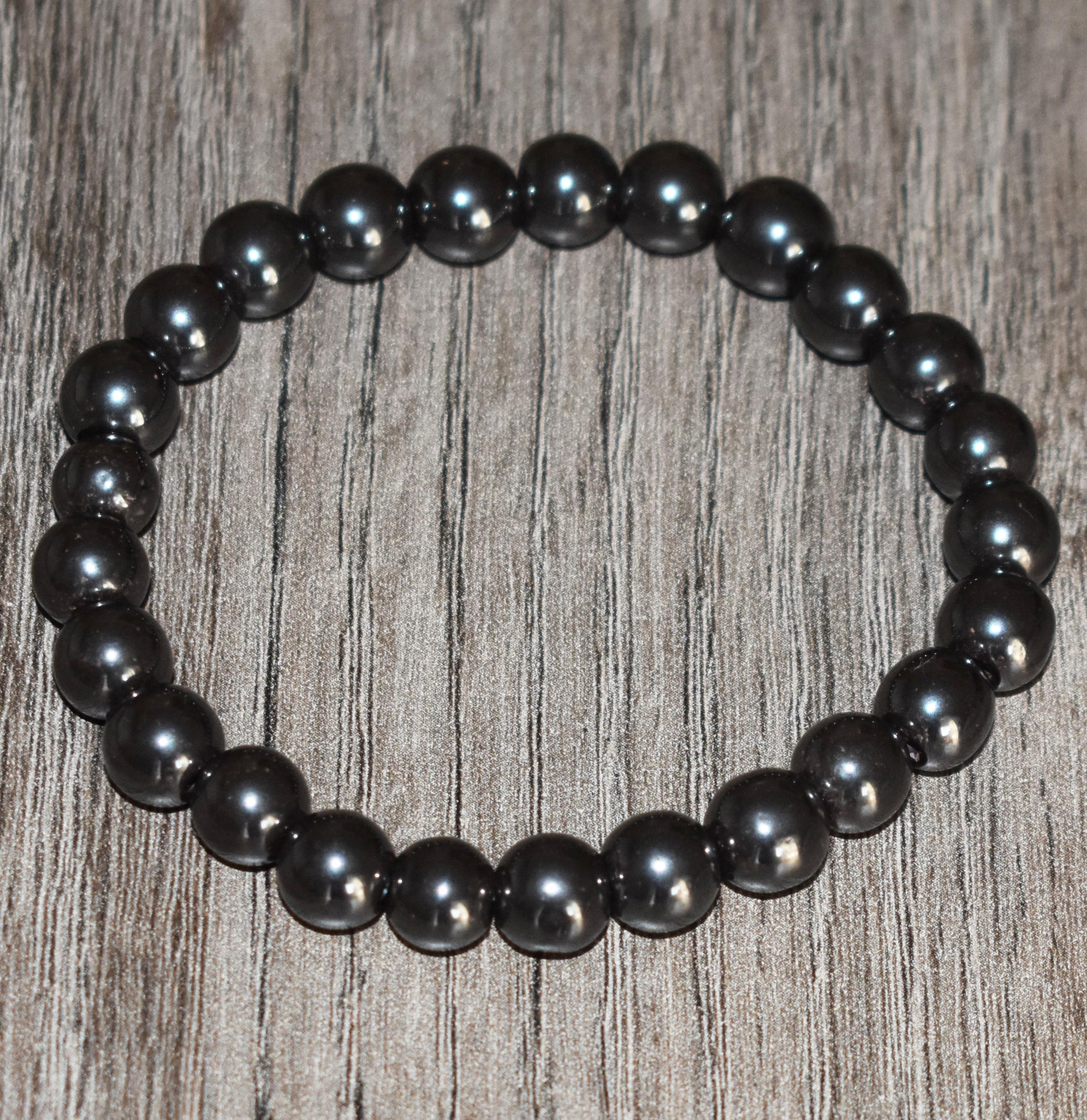 Natural Hematite Bracelet Mind Bracelet Root Chakra Etsy