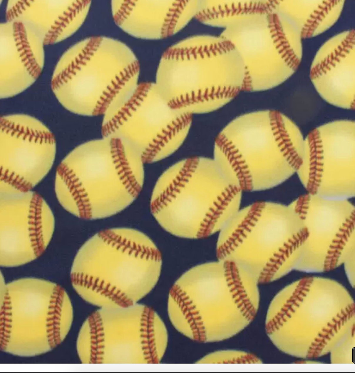 Softball No Sew Fleece Tie Throw Blanket Custom Backing Etsy