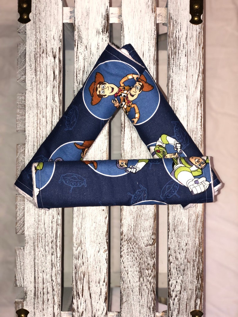 Disney S Toy Story Baby Burp Cloth Set Of Three Etsy