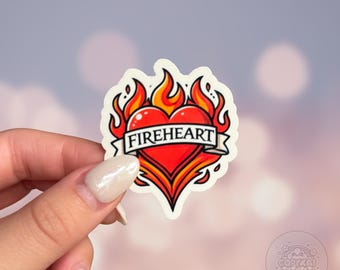 Aelin Fireheart Sticker, Throne of Glass, SJM, Celaena Sardothien, Sarah J Maas, Stickers for Bottles, Journals, Kindle, Book Sticker