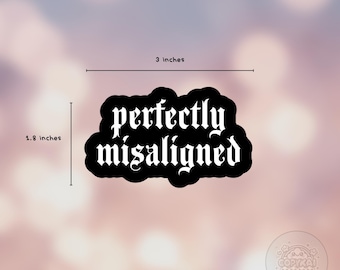 Sleep Token Sticker, Perfectly Misaligned Sticker, Take Me Back To Eden, Goth Alternative Sticker, Music Sticker, Sleep Token