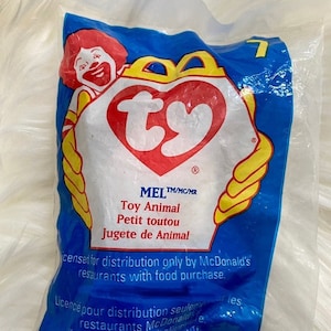 MEL The Koala | 1998 Vintage McDonalds Ty Teenie Beanie Baby Collectible NEW Never Opened