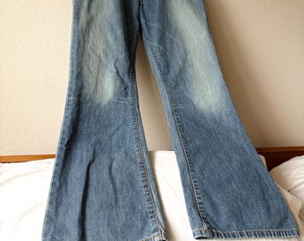 Abercrombie & Fitch Made in USA Vintage Low Rise Denim Jeans Women's Size 8