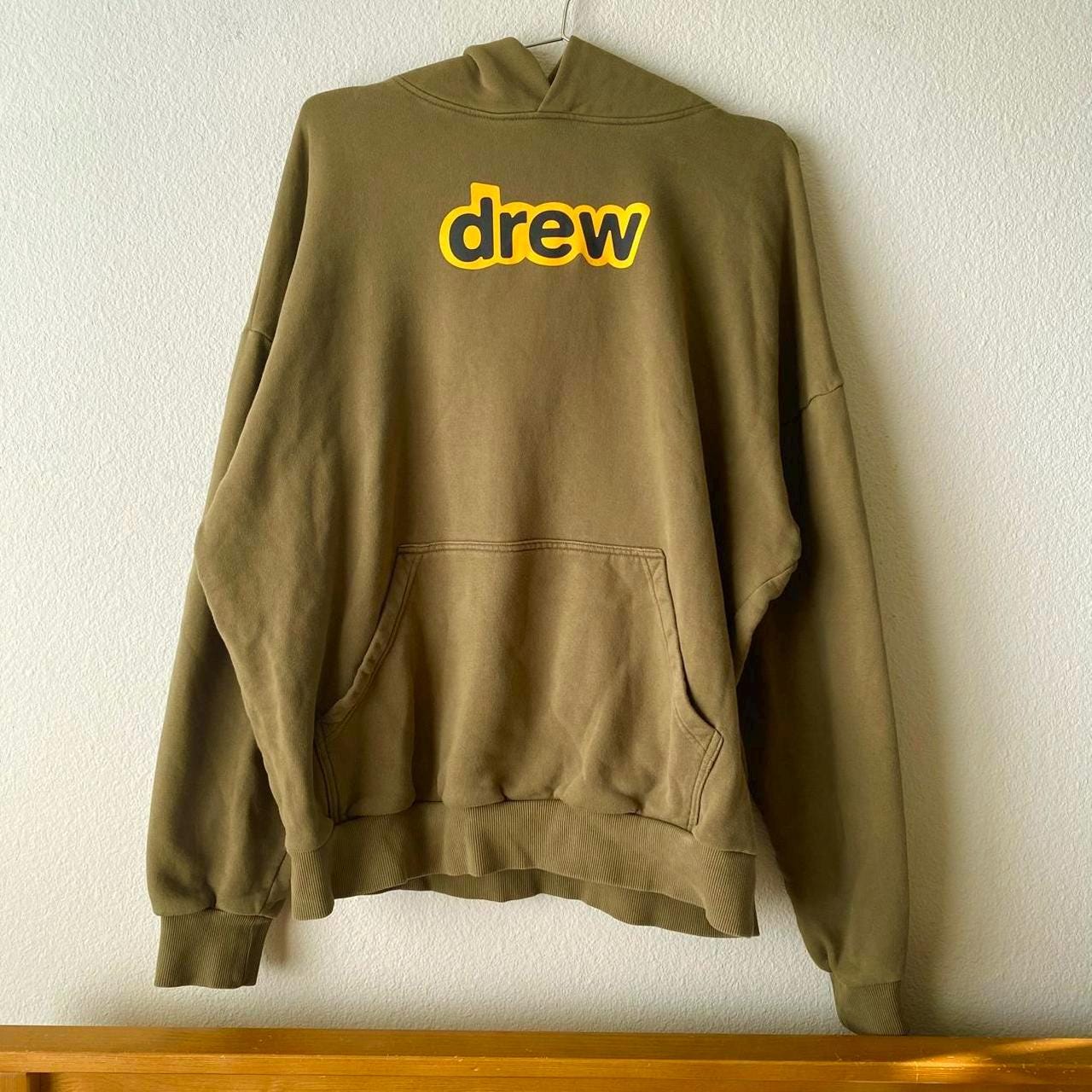 美品drew house sweatshirtsブラウンsize M Drew House Mascot Deconstructed Hoodie 'Brown' DR-SS22-152