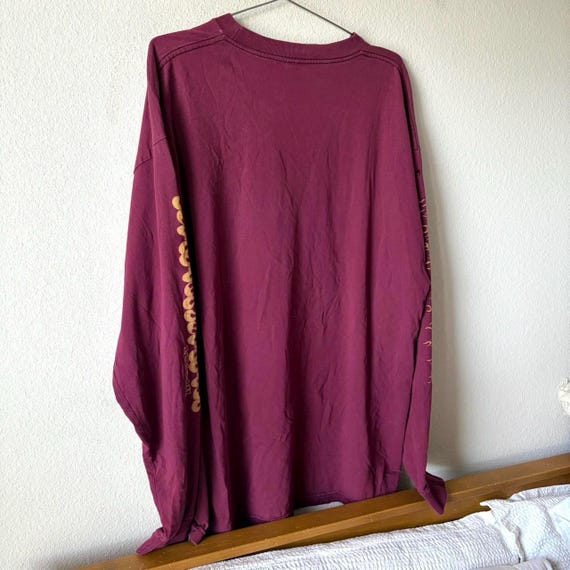 Made in USA Vintage Hawaii Flames Print Long Slee… - image 6