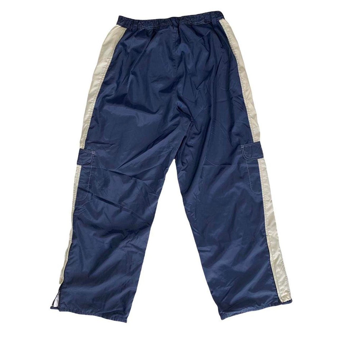 NIKE Vintage 90s Blue Nylon Cargo Track Pants Men's Etsy UK