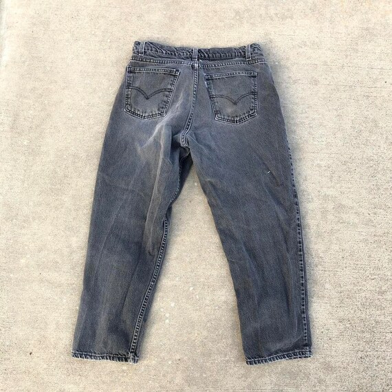 Levi's Vintage White Tab Faded Black Jeans Men;s … - image 4