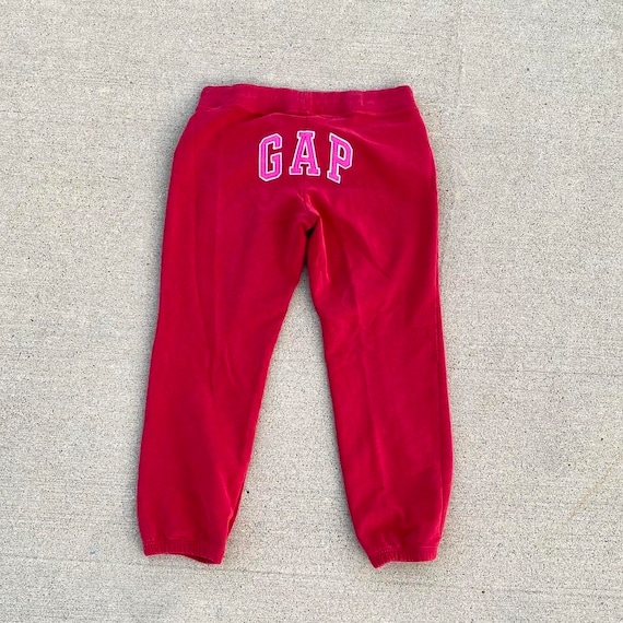 GAP vintage Pantalon de survetement capri rouge et rose Y2K pour femme taille moyenne Etsy France