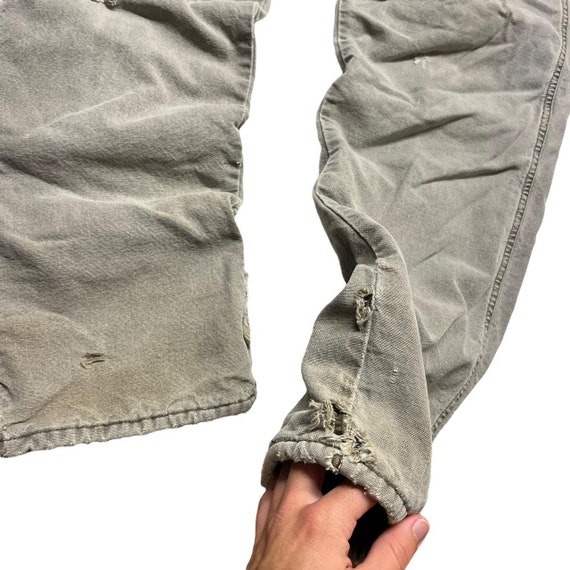 WRANGLER Vintage Distressed Warm insulated denim … - image 3