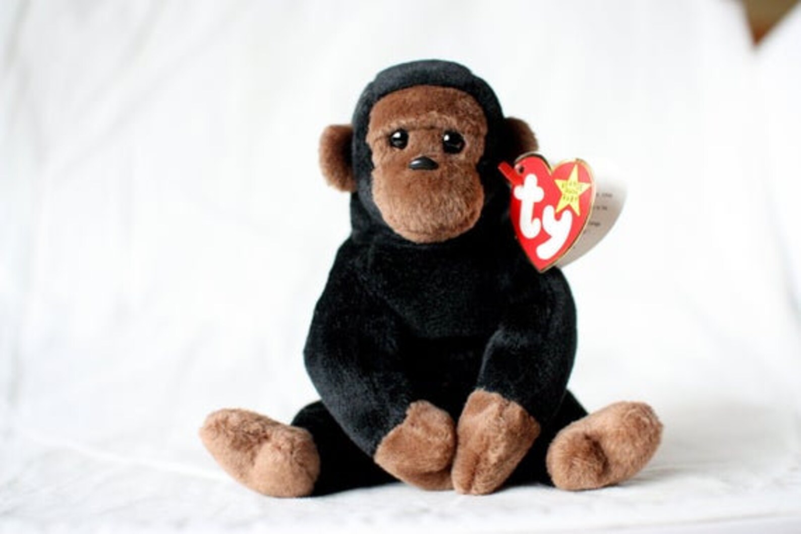 Congo The Gorilla 1996 Vintage TY Beanie Baby Stuffed Animal | Etsy