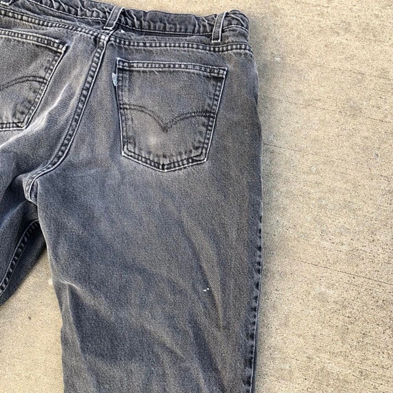 Levi's Vintage White Tab Faded Black Jeans Men;s … - image 5
