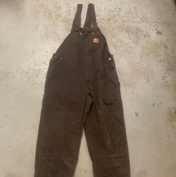 CARHARTT | Brown Vintage Overalls Dungarees | Men'