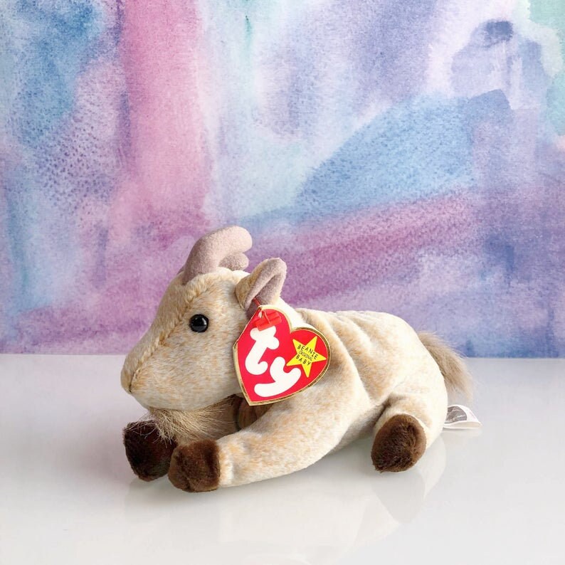 GOATEE The Goat 1996 Vintage Ty Beanie Baby Stuffed Animal | Etsy
