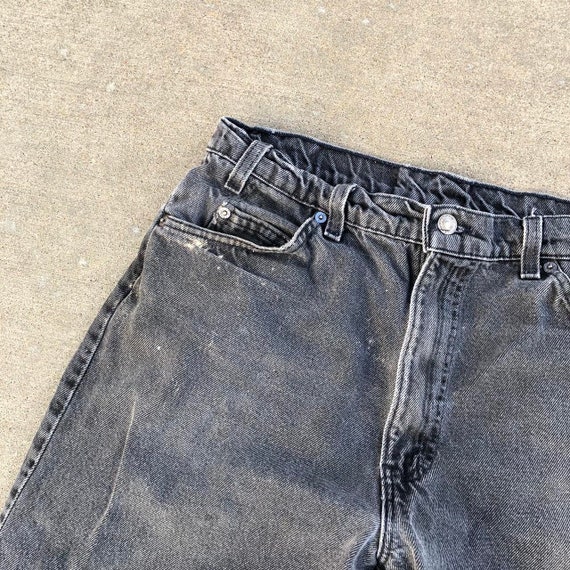 Levi's Vintage White Tab Faded Black Jeans Men;s … - image 2