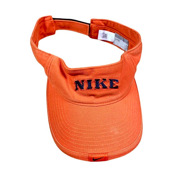 NIKE Sportswear Orange Visor Strap Back 