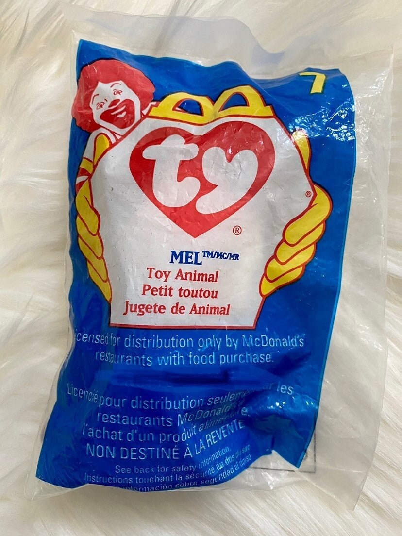 MEL The Koala | 1998 Vintage McDonalds Ty Teenie Beanie Baby Collectible NEW Never Opened