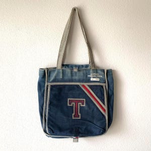 Tommy Hilfiger vintage y2k 2000s Umhängetasche aus Denim