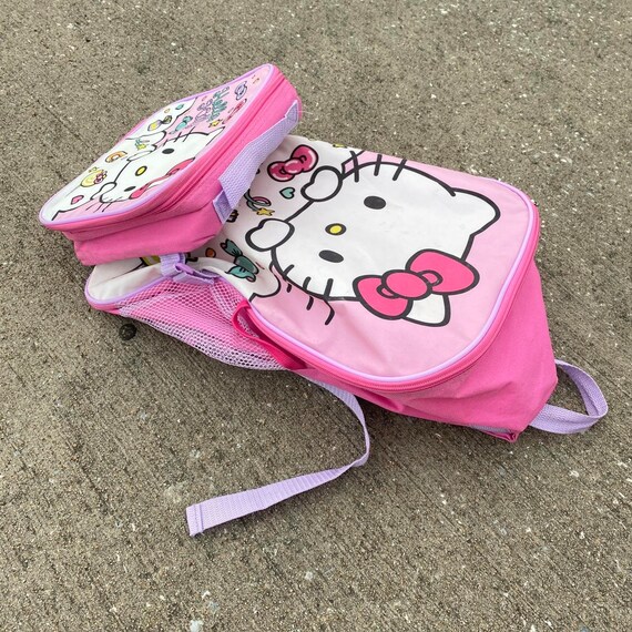 Hello Kitty Backpack & Lunch Box Set Pink - image 4