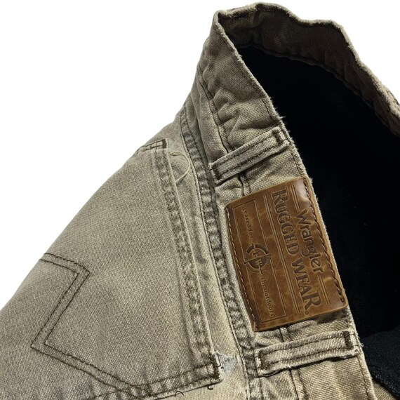 WRANGLER Vintage Distressed Warm insulated denim … - image 8