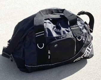 OGIO Fuel Vintage Y2K 2000s Black Duffel Bag