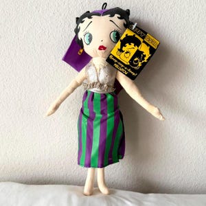 2002 Betty Boop Vintage mjuk plyschdocka gosedjur samlarobjekt