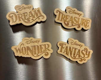 Aimants nom de bateau Disney Cruise Line