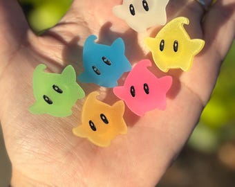 Luma Croc Charms - Glow in the Dark