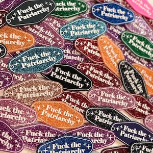 Fuck The Patriarchy Keychain