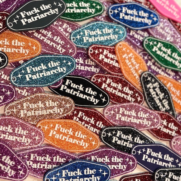 Fuck The Patriarchy Keychain